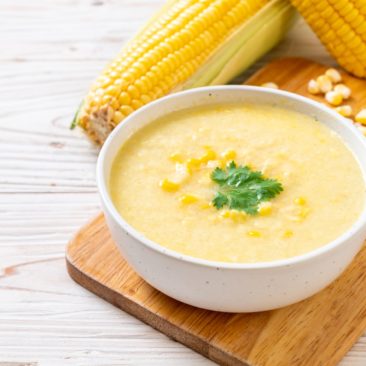 soupe de mais originaire d'Amérique