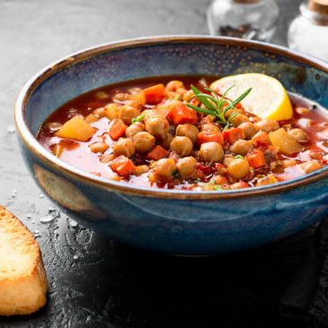 soupe harira aux pois chiches